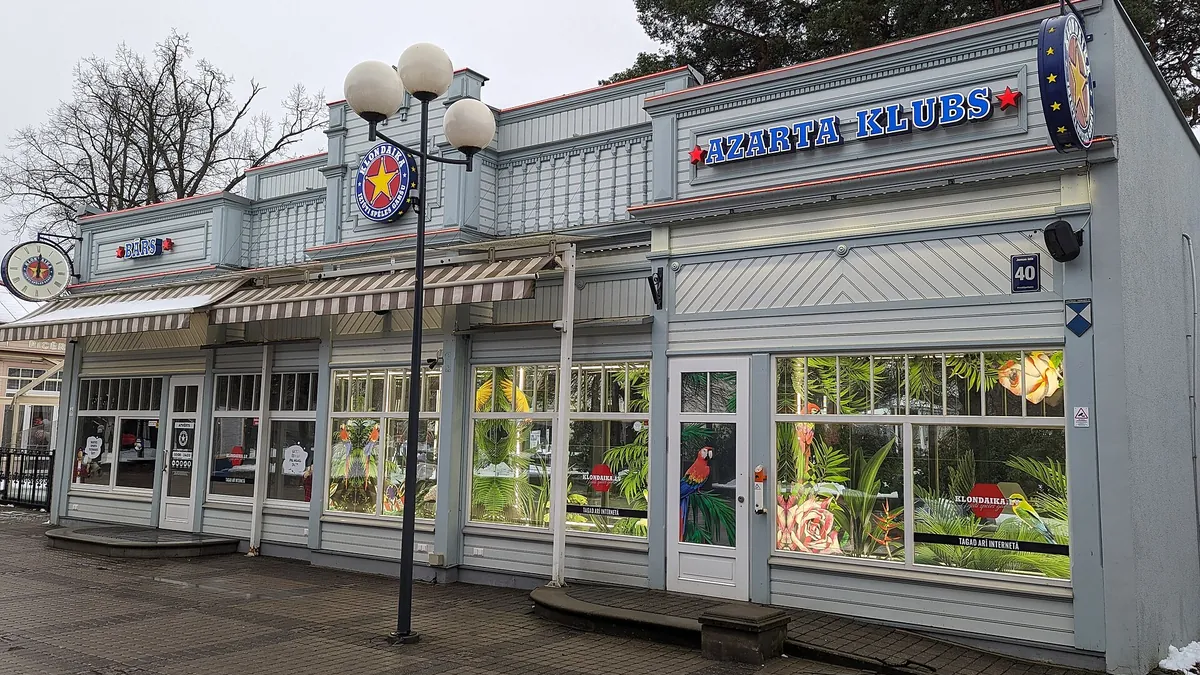Klondaika kazino Jomas ielā, Jūrmalā